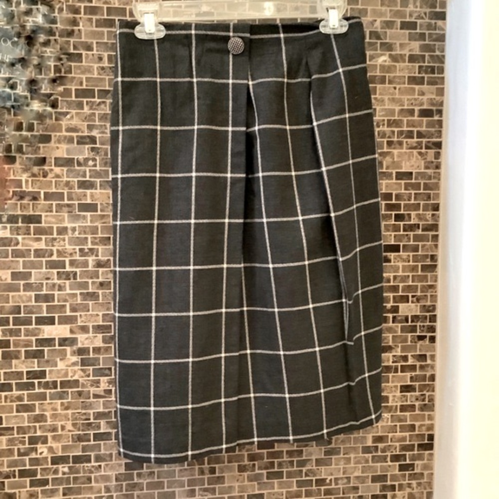 Wool Vintage Pencil Skirt by Evan Picone